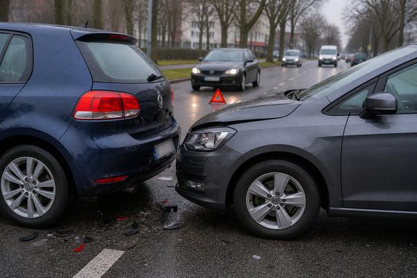 Unfall auf der Straße
